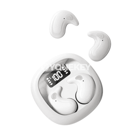 Göze görünmeýän simsiz Bluetooth nauşnikler, IPX5, mikrofonly