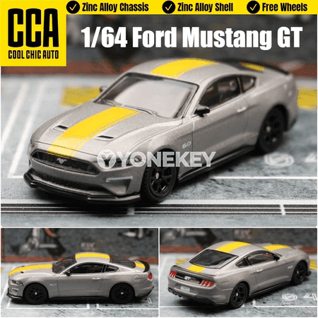 Ford Mustang GT 1:64 metal model awtoulag, sowgat we kolleksiýa üçin