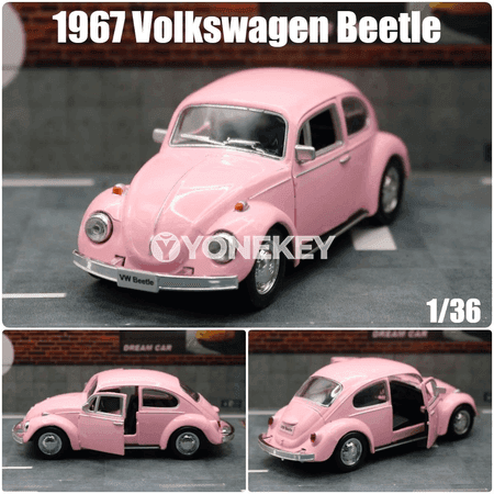 Volkswagen Beetle 1:36 metal model awtoulagy