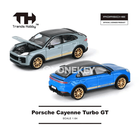 Porsche Cayenne Turbo GT 1:64 metal modeli, kolleksiýa oýnawaç awtoulag