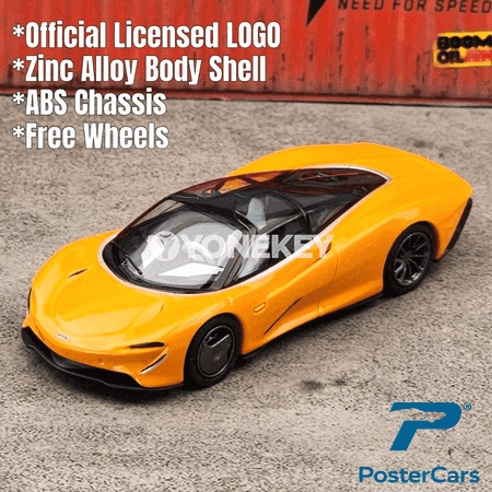 1:64 metal mini awtoulag modeli — supercar kolleksiýasy