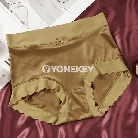 Aýal-gyzlar üçin ýokary hilli satin içki balak, orta bel, M-XL