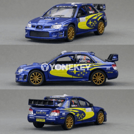 KiNSMART Subaru Impreza WRC 1:36 metal model awtoulagy