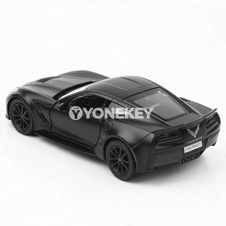 1:36 Chevrolet Corvette Grand Sport C7 metal modeli, kolleksiýa üçin