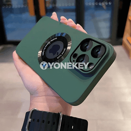 iPhone 11–16 üçin magnitli simsiz zarýadly silikon gapak