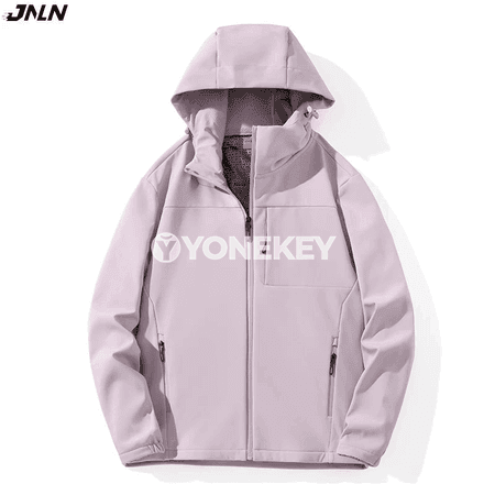 LNGXO zenanlar üçin ýyly suw geçirmeýän softshell gezelenç kurtkasy