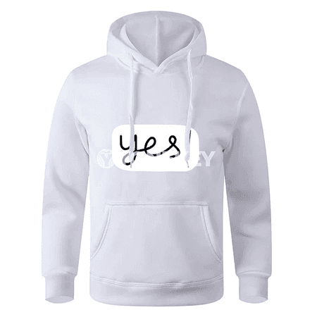 Erkekler we aýallar üçin giň kesimli gyş-ýaz kapýuşonly sweatshirt