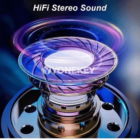 Bluetooth simsiz nauşnikler, HiFi ses, güýçli batareýa, sport üçin
