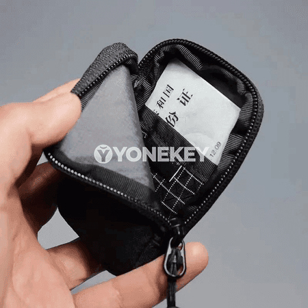 Mini EDC sumka-gapjyk, kartoçka we ownuk zatlar üçin ykjam saklaýjy