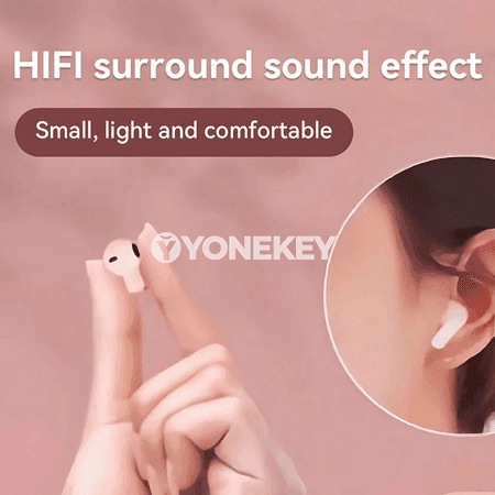 Pes gijikmeli Bluetooth gulaklyk, HiFi bas, mikrofonly