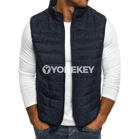 Erkekler üçin ýyly ýeňsiz ýelek, goýy gyş penjek, 5XL çenli