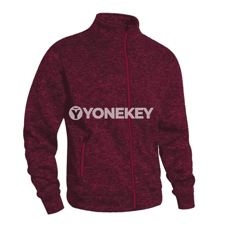 Erkekler üçin ýyly fermuarly gündelik jaket, sport görnüşli daşky geýim