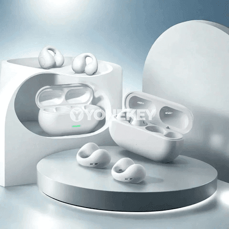T75 Bluetooth Ows Clip Nauşnikler, Mikrofonly, Su Geçirmeýän, Sport üçin
