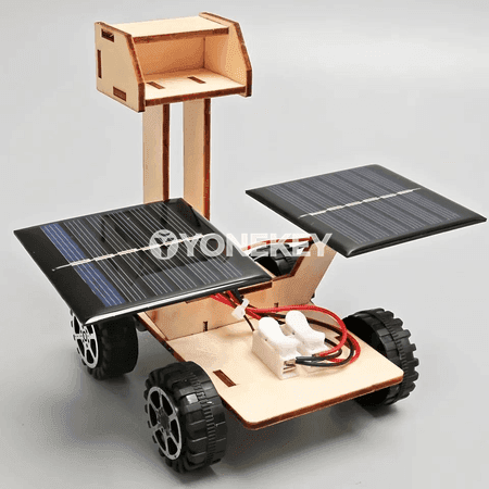 Gün energiýaly Aý öwreniş modeli — çagalar üçin 3D agaç gurluşyk toplumy