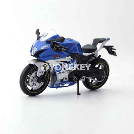 1:12 Suzuki GSX-R1000RR motosikl diecast metal model oýunjak