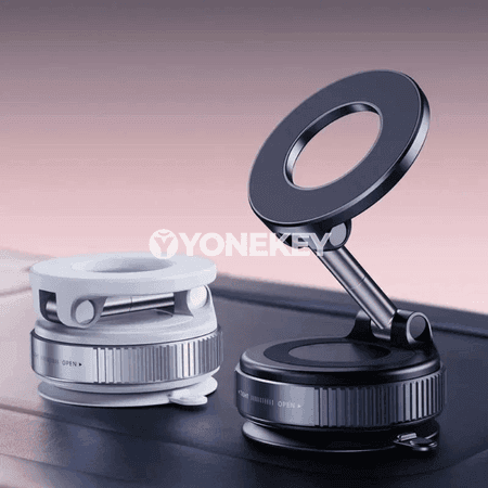 Awtoulag üçin güýçli magnitli bukulýan 360° sazlanýan telefon saklaýjy