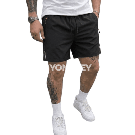 Erkekler üçin ýeňil we çalt guradyjy tomus sport şortik pantalonlar