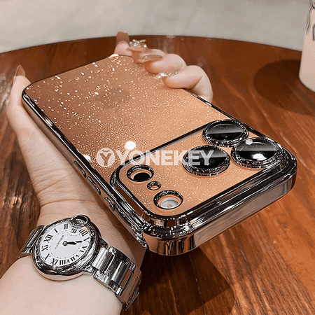 iPhone 11-17 üçin parlak translýuçar goragly gapak