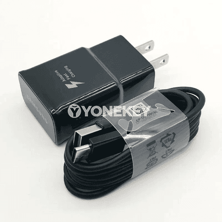 Samsung 15W Type-C çalt zarýad beriji adapter, kabel bilen