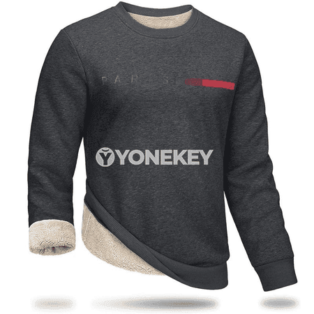 Erkekler üçin ýyly, galyň sweatshirt, gyş üçin rahat pulower