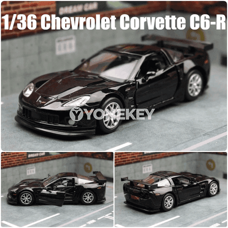 1:36 Chevrolet Corvette Grand Sport C7 metal modeli, kolleksiýa üçin
