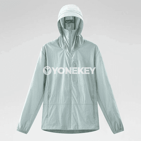 LNGXO suw geçirmeýän, UV goraýjy erkek-zenan ýeňil jaket