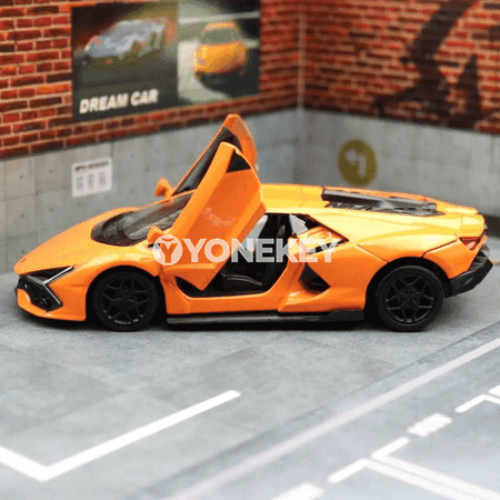 Lamborghini Revuelto 1:36 metal model maşyn, çagalar üçin