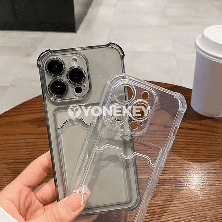iPhone üçin açyk kartoçkaly gorag gap, şokdan goragly