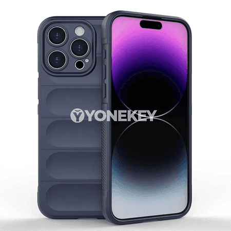 iPhone 11–16 üçin zarba garşy silikon abatly gaby