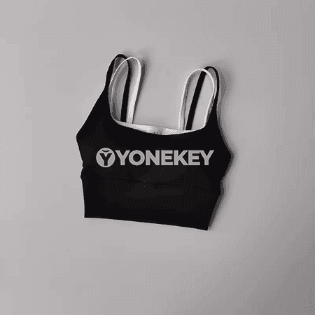 Aýallar üçin sport bra, ýoga we fitnes üçin amatly, dürli reňklerde