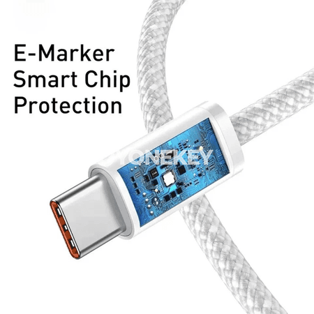 NNBILI USB-C — iPhone 15 Pro Max üçin çalt zarýad kabeli, 60W