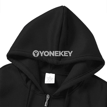 Erkekler üçin güýz-gyş sport toplum, fleesli kapüşonly 2 bölek set