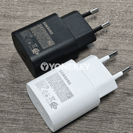 Samsung 25W çalt zarýad beriji adapter, Galaxy üçin
