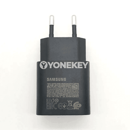 Samsung 25W PD çalt zarýad beriji adapter, Type-C kabel bilen