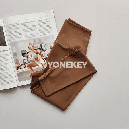 Zenanlar üçin ýokary billi sport leggins – ýumşak, dem alýan, elastik
