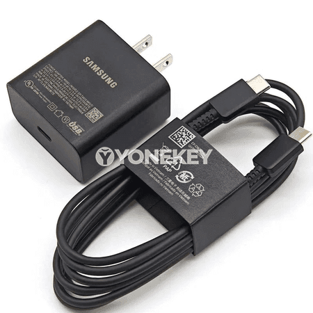Samsung üçin 60W çalt zarýad beriji adapter, US Plug, Type-C