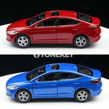 Hyundai Elantra metal model awtoulag, 1:36, çocuklar üçin