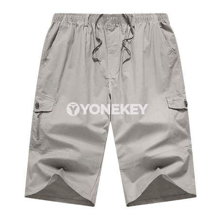 Erkekler üçin ýeňil kargo şortik – tomusky sport we gündelik görnüş