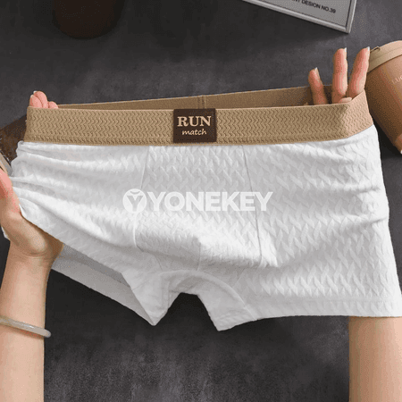 Erkekler üçin pagta boxer içki geýim, uly ölçegli, 6XL çenli