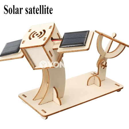 Çagalar üçin gün energiýaly DIY ylmy model oýunjaklary
