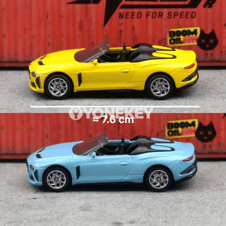Bentley Mulliner Bacalar 1:64 metal maşyn modeli