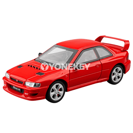 Subaru Impreza STI 1:24 metal ýol maşyny, sesli-ýagtyly