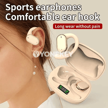 X93 TWS simsiz Bluetooth nauşnik, sport üçin suw geçirmeýän