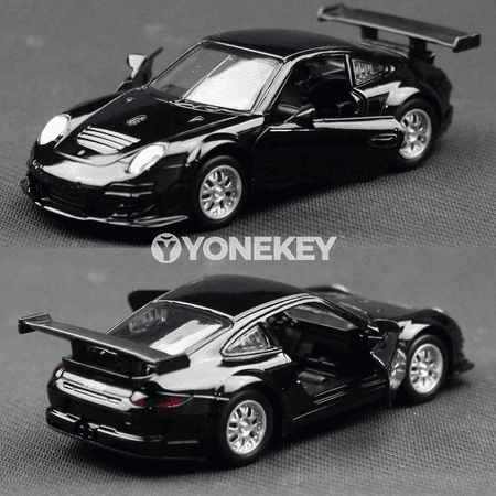 Porsche 911 GT3 RSR 1:39 metal maşyn modeli, kolleksiýa üçin