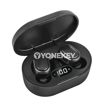 E7S TWS simsiz Bluetooth nauşnikler, sport, suw geçirmeýän, mikrofonly