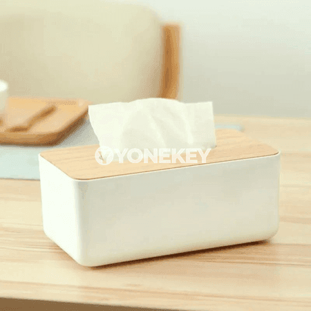 Plastik salfet gutusy, aga gapakly kwadrat organizator