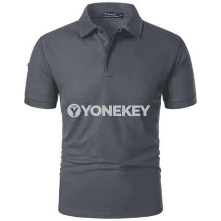 Erkekler üçin ýazky sport polo futbolkasy, giň kesimli, ýeňil