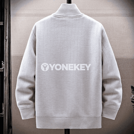 Gyş üçin ýyly erkek cardigan switeri, gündelik stil