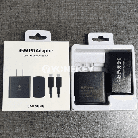 Samsung 45W US zarýad beriji, Type-C kabel bilen