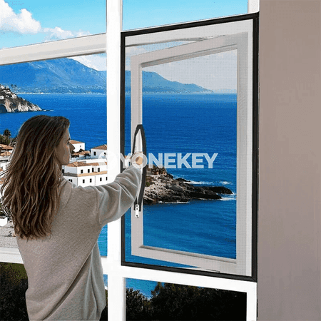 Tutawaçly penjire tor, fermuarly, sargyt boýunça ölçegli fiberglas tor